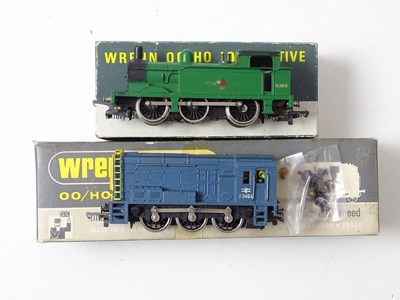 Lot 480 - A pair of WRENN OO gauge locomotives...