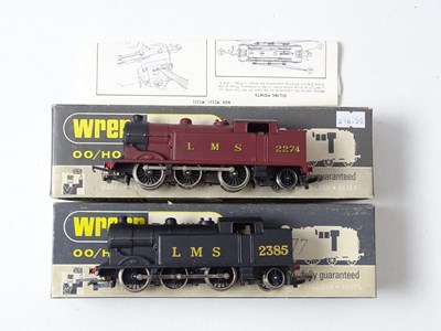 Lot 481 - A pair of WRENN OO gauge 0-6-2 steam tank...