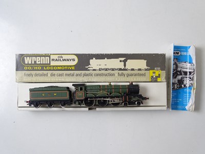 Lot 500 - A WRENN OO gauge W2222 Castle Class steam...