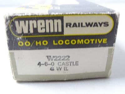 Lot 500 - A WRENN OO gauge W2222 Castle Class steam...