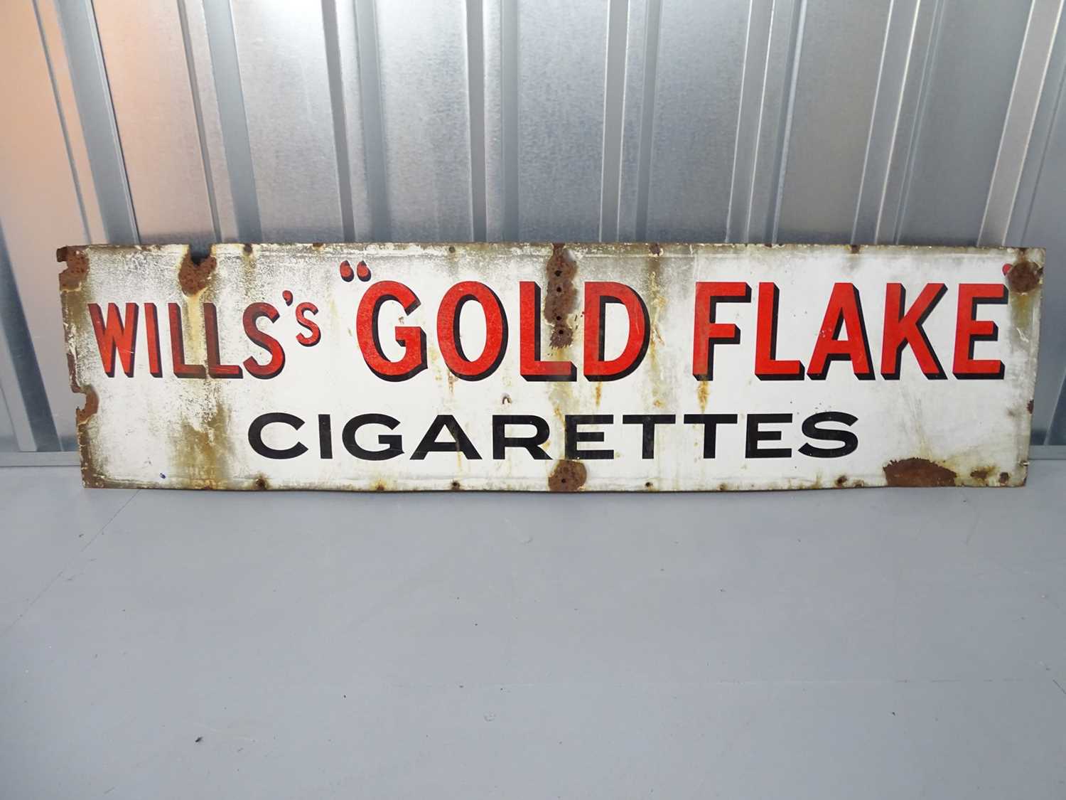 Lot 2 - WILLS'S GOLD FLAKE CIGARETTES (602 x 15")-...