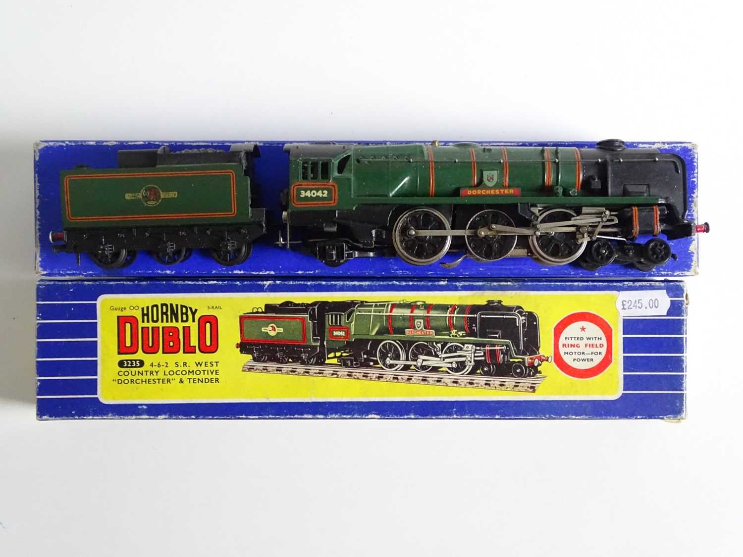 Lot 508 - A HORNBY DUBLO 3-rail OO gauge West Country...