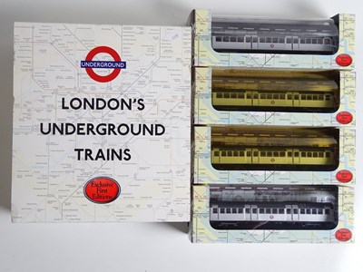 Lot 511 - An EFE OO gauge 4-car Central Line 1962 tube...