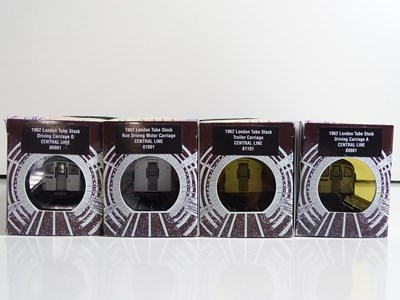 Lot 511 - An EFE OO gauge 4-car Central Line 1962 tube...