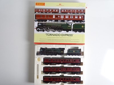 Lot 520 - A HORNBY OO gauge R3059 Tornado Express Train...