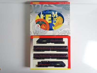 Lot 523 - A HORNBY OO gauge R2002 GNER Train Pack...