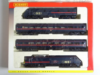 Lot 523 - A HORNBY OO gauge R2002 GNER Train Pack...