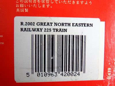 Lot 523 - A HORNBY OO gauge R2002 GNER Train Pack...