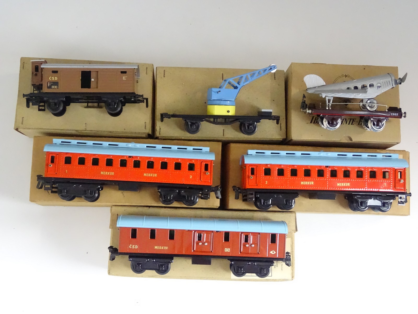 Lot 547 - A group of MERKUR O gauge vintage Czech