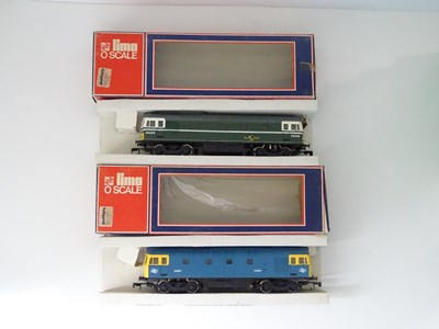 Lot 548 - A pair of LIMA O gauge class 33 diesel...