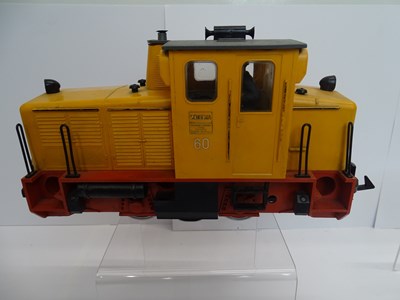 Lot 559 - A pair of G scale 45mm locomotives comprising...