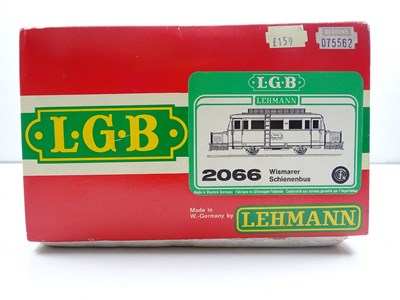 Lot 567 - An LGB G scale 2066 'Wismarer' double ended...