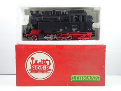 Lot 568 - An LGB G scale 2080D BR99 Class steam tank...