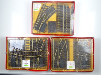 Lot 574 - A group of LGB G scale track extension packs...