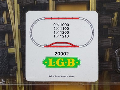 Lot 574 - A group of LGB G scale track extension packs...