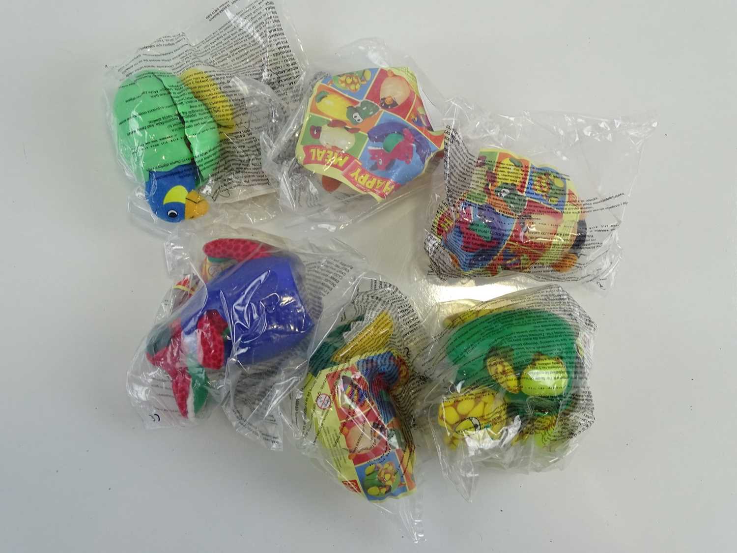 Lot 205 - MCDONALDS: HAPPY MEAL TOYS - 6 x Hatching Egg...