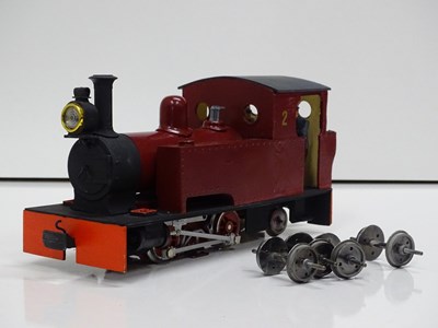 Lot 588 - A G scale 45mm gauge scratch/kit built 0-4-2...