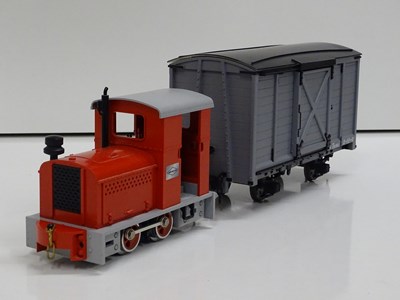 Lot 589 - An LGB G scale Deutz Feldbahn diesel...