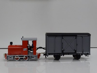 Lot 589 - An LGB G scale Deutz Feldbahn diesel...