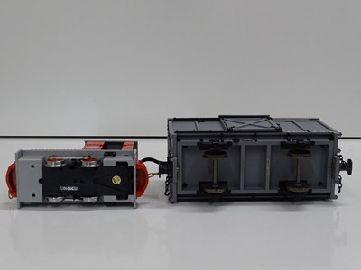 Lot 589 - An LGB G scale Deutz Feldbahn diesel...