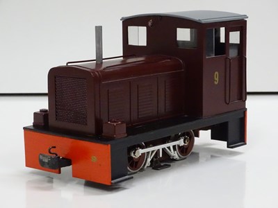 Lot 591 - A G scale 45mm gauge scratch/kit built 0-4-0...