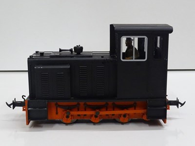 Lot 594 - A pair of G scale diesel locomotives...