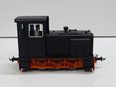 Lot 594 - A pair of G scale diesel locomotives...