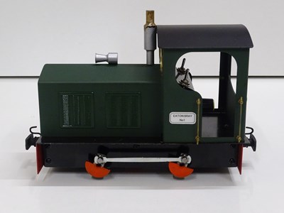 Lot 594 - A pair of G scale diesel locomotives...