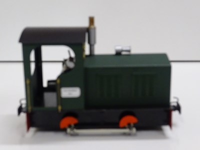 Lot 594 - A pair of G scale diesel locomotives...