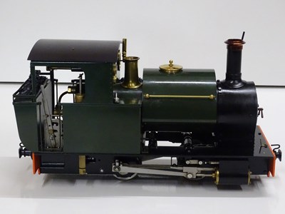 Lot 595 - An ACCUCRAFT G scale 32mm live steam 0-4-0...