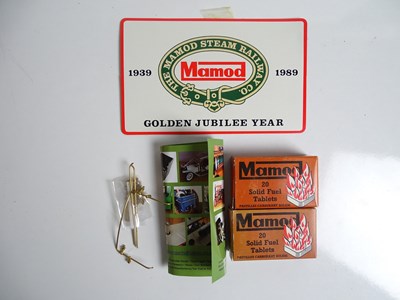 Lot 600 - A MAMOD live steam 32mm scale 0-4-0 Golden...