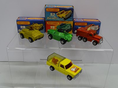 Lot 7 - A group of MATCHBOX Superfast Rola-matics cars...