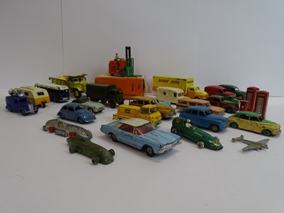 Lot 73 - A group of unboxed, playworn DINKY toys...