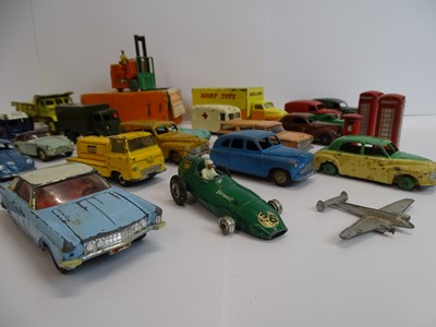 Lot 73 - A group of unboxed, playworn DINKY toys...