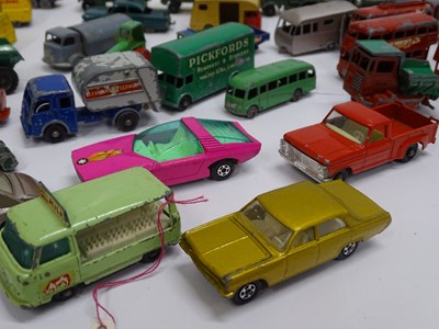 Lot 75 - A group of unboxed, playworn MATCHBOX toys...