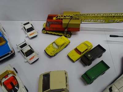Lot 76 - A group of unboxed, playworn CORGI toys to...
