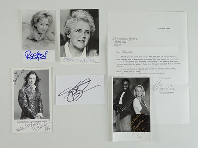 Lot 3 - A collection of signed black/white...