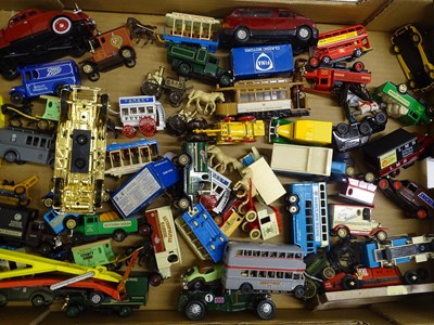 Lot 86 - A large quantity of playworn, unboxed diecast...