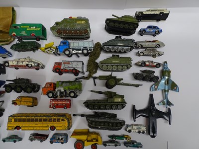 Lot 87 - A large quantity of playworn, unboxed diecast...