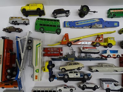 Lot 88 - A large quantity of playworn, unboxed diecast...