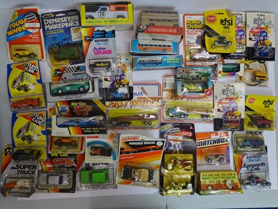 Lot 89 - A large group of diecast vehicles mostly Hong...