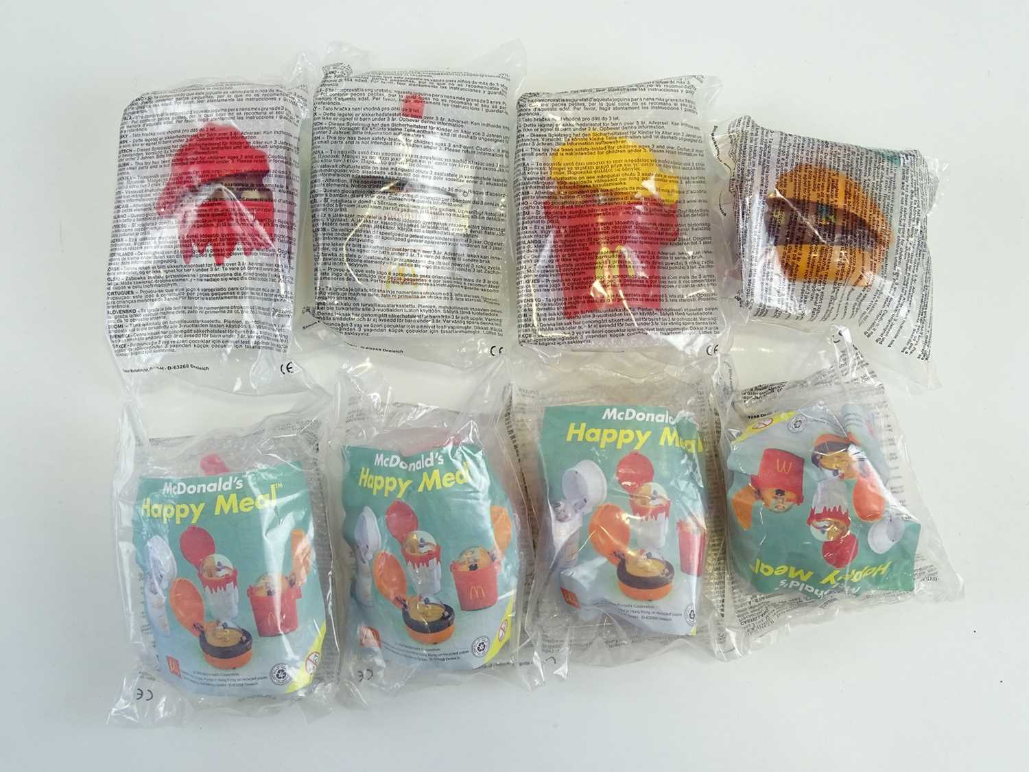 Lot 210 - MCDONALDS: HAPPY MEAL TOYS - 2 x complete sets...