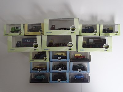 Lot 98 - A group of OXFORD DIECAST 1:76 Scale cars,...