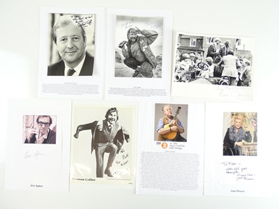 Lot 29A - COMEDY - A selection of signed photographs and...