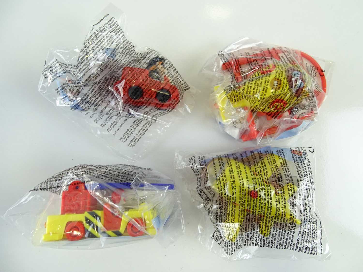 Lot 219 - MCDONALDS: HAPPY MEAL TOYS - McAirport Airport...