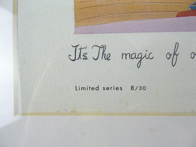 Lot 222 - MCDONALDS: DISNEYLAND PARIS - Framed and...