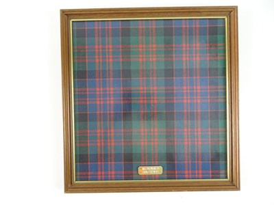 Lot 225 - MCDONALDS: A framed and glazed piece of...