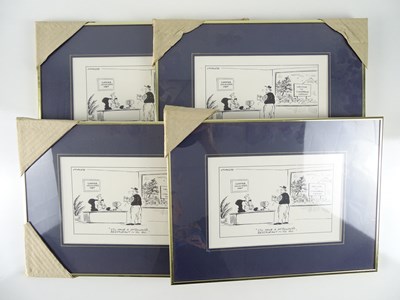 Lot 228 - MCDONALDS: Four MACEY framed and glazed...