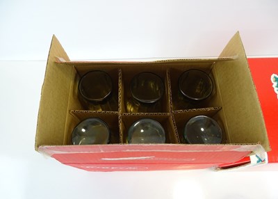 Lot 233 - COCA-COLA: A set of 6 Coca-Cola glasses in box,...
