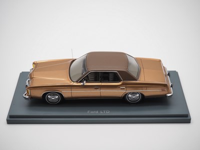 Lot 116 - A pair of 1:43 scale hand built resin models...